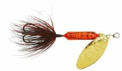 Yakima Bait Wordens Rooster Tail In Line Spinner Lure 1/16 Oz Crawdad 206-CRA - Image 1 of 1