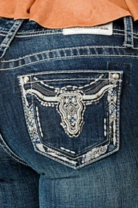 Jeans bootcut Grace in LA Steer Head EB51833 - Foto 1 di 3