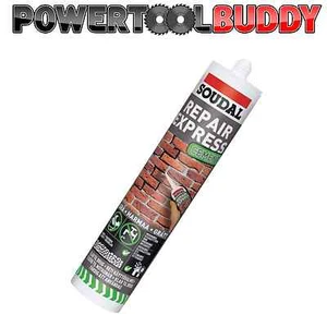 Soudal Express Premium Fertigmischung Zement Reparatur Kartusche 300ml Tube grau - Bild 1 von 1