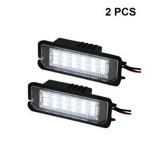 2x LED Number License Plate Light Lamp For VW GOLF MK4 MK5 MK6 MK7 Seat Polo UK - Picture 1 of 8