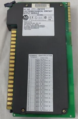Allen-Bradley 1771-OW16 PLC-5 Channel-Isolated Contact Output Module, 16-Ch, B - Image 1 of 4