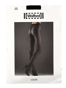 Wolford Black Louie Tights L32517 Size S