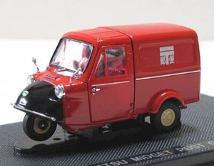 Coche EBBRO EBB44215 1:43 Daihatsu Midget Post rojo 1961 - Imagen 1 de 7