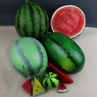 Colorful Plastic Watermelon Model Adds a Touch of Freshness to Any Setting
