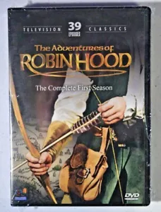 The Adventures of Robin Hood - The Complete First Season (DVD, 2008, 4-Disc Set) - Imagen 1 de 2
