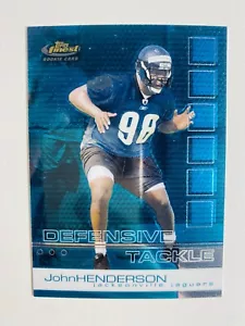 2002 TOPPS FEINSTE #104 JOHN HENDERSON ROOKIE NM-MT FUSSBALLKARTE - Bild 1 von 1