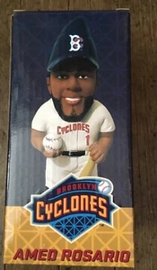 BROOKLYN CYCLONES AMED ROSARIO GNOME SGA NY METS BOBBLEHEAD NATIONALS YANKEES - Picture 1 of 6