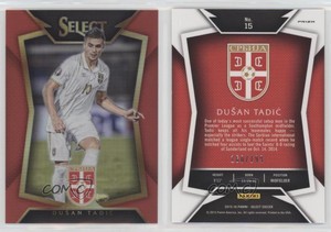 2015-16 Panini Select Red Prizm /199 Dusan Tadic #15.1