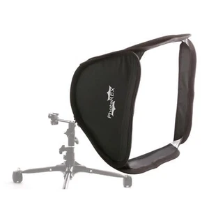 NICEFOTO faltbare Easy Softbox 60x60cm mit Blitzhalter Systemblitz Kompaktblitz - Bild 1 von 7