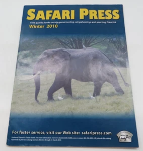 SAFARI PRESS Catalog Winter 2010 Hunting Shooting Sporting Firearms Reference - Picture 1 of 8