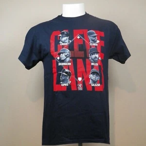 Cleveland Indians Medium T-Shirt Kluber Lindor Kipnis Salazar MLB Baseball Neu - Bild 1 von 4