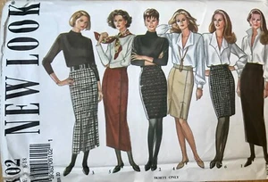 New Look 6102 Schnittmuster Damen Multi Größe 8-18 Brustumfang 34-44 Sie wählen UC - Bild 1 von 2