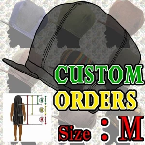 drs Handmade Pt2 [Size-M / Custom order] Rasta Crown Cap Authentic Dreadlock Tam - Picture 1 of 9