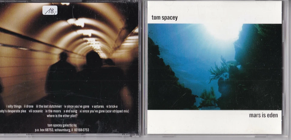 Tom Spacey -Mars Is Eden- CD Zeromass Records ‎near mint - Bild 1 von 1