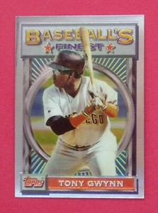 1993 Finest Tony Gwynn Baseball #77 Padres