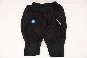 Napoli Macron Goalkeeper Padded Pants Black XL - Picture 1 of 6
