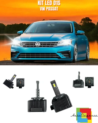 ⭐FAROS ANTINIEBLA D1S LED 6000K ADECUADOS PARA VW PASSAT⭐ - Imagen 1 de 4