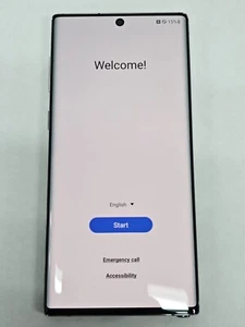 DEFECTIVE - Samsung Galaxy Note 10 - 256GB - Aura Black - GSM Unlocked - 7052 - Picture 1 of 6