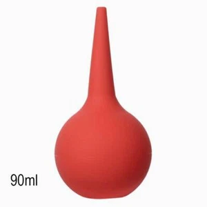 5 Pieces 90ml Rubber Syringe Bulb Suction Ear Chemistry Laboratory Plasticware - Picture 1 of 1