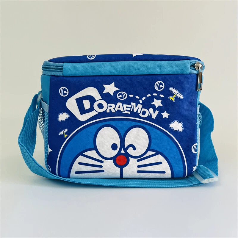 Doraemon Anime Lunch Bag Insulation Bags Tote Picnic Handbag School Storage Gift - Image 1 of 4
