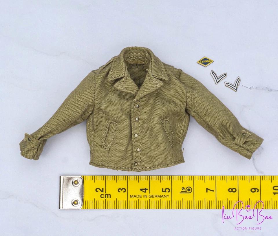 Chaqueta de campo para figura de acción DID XA80012 US Rangers Private Reiben escala 1/12 Foto 1 de 1