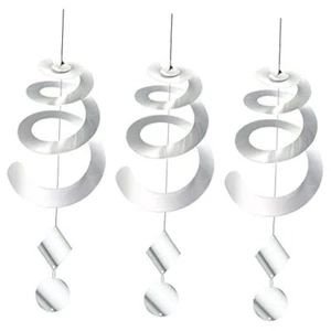 Bird Spiral Spinner Reflectors with Reflective Scare Discs - Decorative Bird - Picture 1 of 7