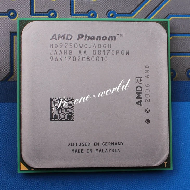 100% OK HD9750WCJ4BGH AMD Phenom X4 9750 2.4 GHz Quad-Core Processor CPU - Image 1 of 1