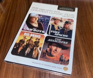 TCM Greatest Classic Films: John Wayne Westerns (DVD, 2-Disc Set) New Sealed 4 - Picture 1 of 3