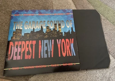 Various : Garage Sound of Deepest New York 1988 UK black vinyl double LP VG/VG+ - Image 1 of 4