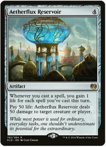 Magic the Gathering card 2016 Aetherflux Reservoir FOIL KLD - Picture 1 of 1