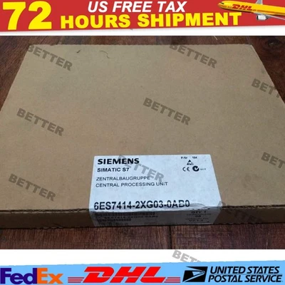 New Siemens 6ES7414-2XG03-0AB0 6ES7 414-2XG03-0AB0 SIMATIC S7-400 CPU 414-2 - Image 1 of 4