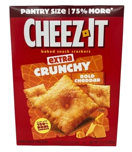 Galletas Cheez it Extra Bold Cheddar Extra Crujientes para Aperitivos Horneados 12.4 OZ - Imagen 1 de 1