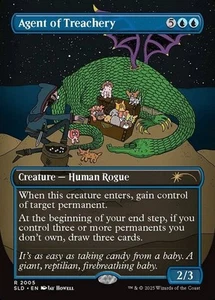 Magic The Gathering Magic The Gathering AGENTE DE LA TRAICIÓN Guarida Secreta Casi Como Nueva - Imagen 1 de 1