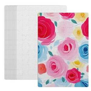 28 Sets Leere Sublimation A4 Puzzle, Zum Selbermachen Hitze Presse Transfer Handwerk Thermo T... - Bild 1 von 7