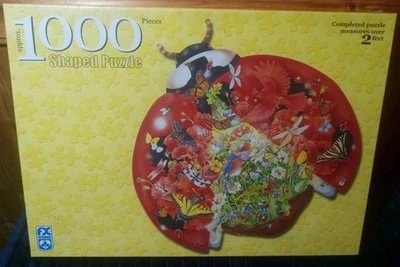 New LADYBUG LANDING PUZZLE 1000 PIECE F. X. Schmid SEALED  - Image 1 of 3