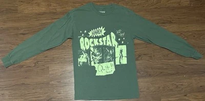 Hardy 2024 ¡¡Renuncia!! Camiseta Oficial Tour Manga Larga Verde Pequeña Country 2 Caras Foto 1 de 4