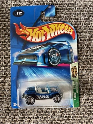 🔥🛞 Hot Wheels Treasure Hunt TH - MEYERS MANX - 2004 #112 PILOTOS REALES - Azul Foto 1 de 4