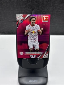 ASSAN OUÈDRAOGO 2024-25 Topps Cromo Bundesliga RC Rosa Neón #/125 RB Leipzig - Imagen 1 de 5