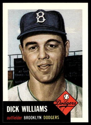 1991 Topps Archives 1953 Topps - Dick Williams #125  - Image 1 of 2