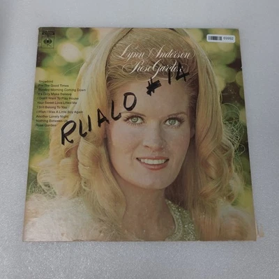 Lynn Anderson Rose Garden LP Vinyl Album Record Folk, World, & Country - Image 1 of 4