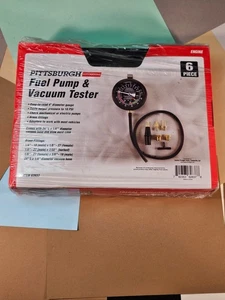 Pittsburgh Automotive Fuel Pump & Vacuum Tester, 6-Piece (Item 62637) – New Seal - Bild 1 von 4