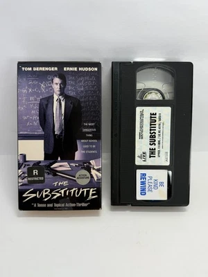 The Substitute VHS 1996 Tape Marc Anthony Tom Berenger Ernie Hudson *Buy 2 Get 1 - Image 1 of 4