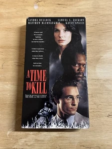 A Time to Kill 1996 VHS Sandra Bullock, Matthew McConaughey, Samuel L. Jackson - Picture 1 of 3
