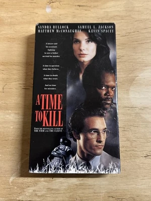 A Time to Kill 1996 VHS Sandra Bullock, Matthew McConaughey, Samuel L. Jackson - Image 1 of 3