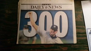 JUNE 14, 2003 NEW YORK DAILY NEWS - ROGER CLEMENS WINS 300! - Picture 1 of 1