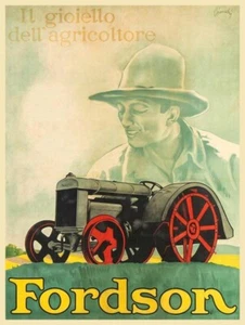 Fordson Tractor - The Farmer's Jewel NEW METAL SIGN: 9x12" & Free Shipping - Picture 1 of 1