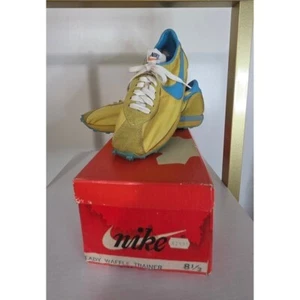 Sneakers donna vintage Nike Lady Waffle Trainer con scatola originale taglia 8 1/2 - Foto 1 di 11