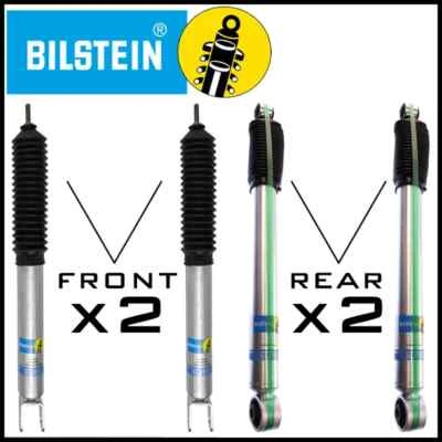 Bilstein 5100 Shocks 99-06 Chevy GMC Silverado Sierra 1500 4WD 4" Front 2" Rear - Image 1 of 4