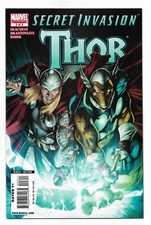 Secret Invasion Thor #3  (VF+) (2008 Marvel Comics)