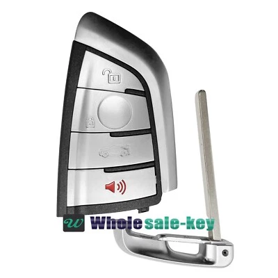 NUEVO Llavero de coche remoto para BMW X5 X6 2014 2015 2016 NBGIDGNG1 4 botones 434 MHz Foto 1 de 2